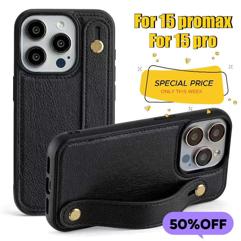 

For IPhone 15 Pro Palm Magsafe Wristband Luxury Wrist Strap for Wrist and Stand for IPhone 15 Pro Max