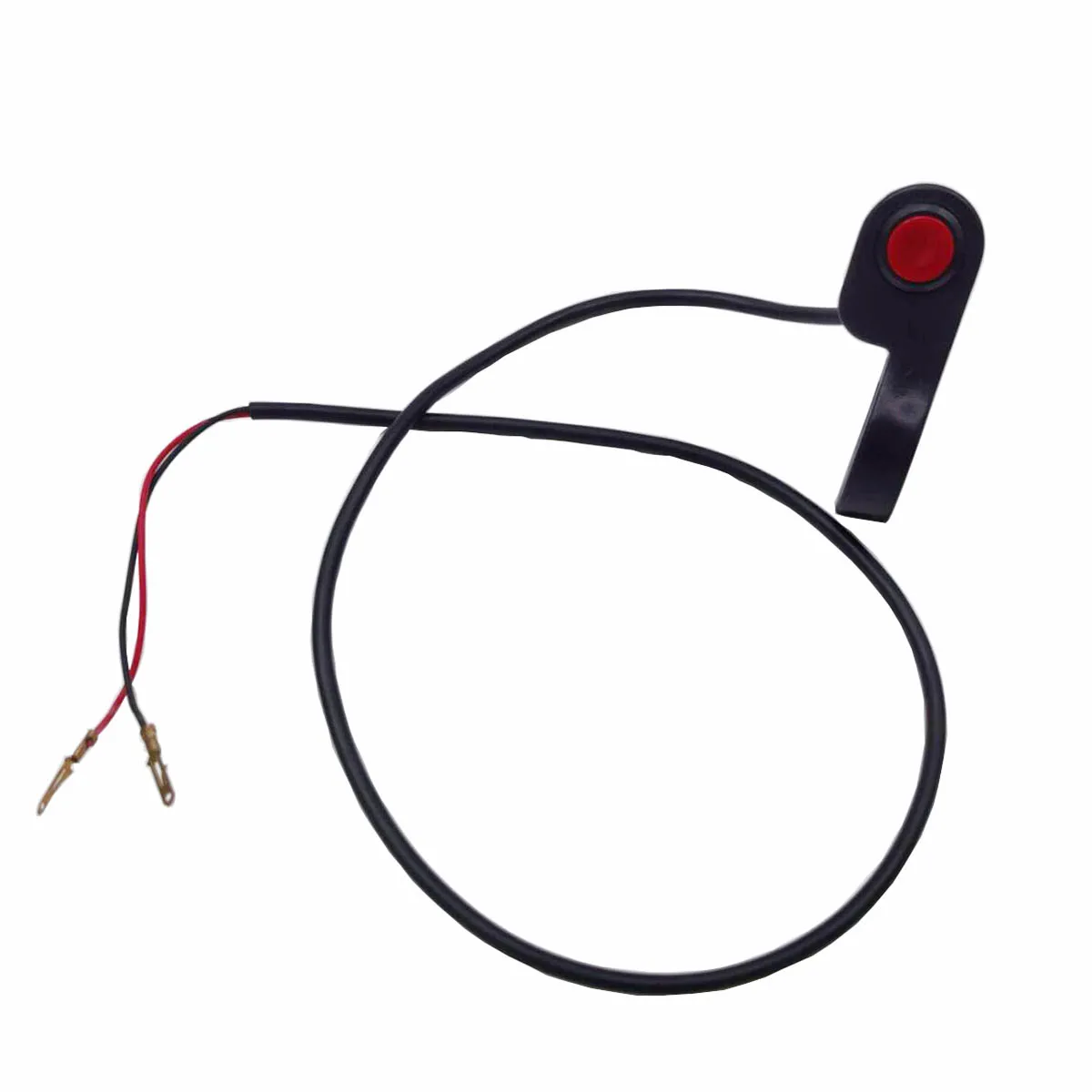 1pc 7/8'' Universal Motorcycle Handlebar Switch ATV headlight Horn Starter Kill Button Switch E-Bike Motor Single Switch Cable