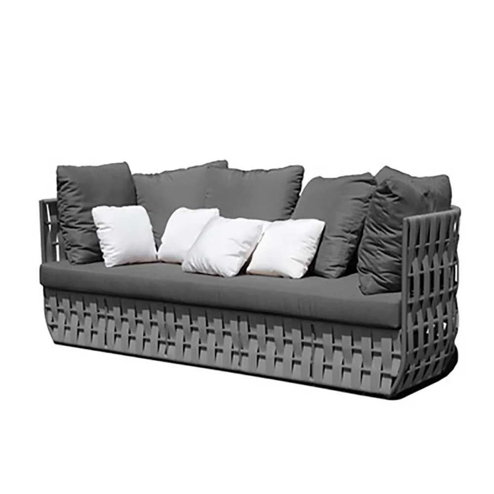 

Rattan Sofa Outdoor Courtyard Hotel Rattan Chair Outdoor Garden Leisure Furniture Combination