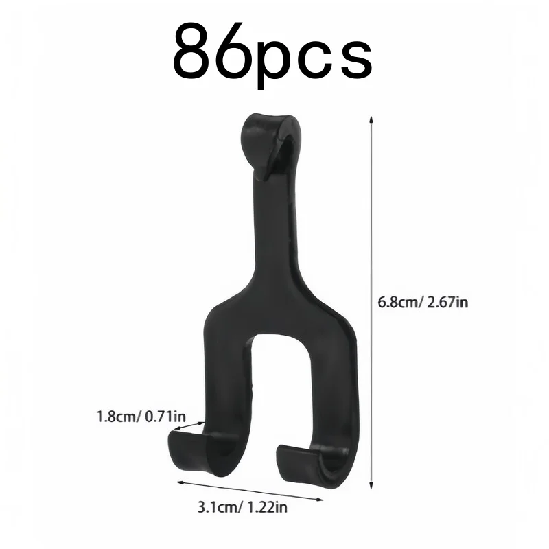 Melon Hangers 86 pcs, Sturdy Support for Watermelon and Cantaloupe Vines, Prevent Breakage, Easy Install