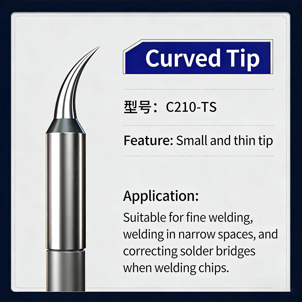 MECHANIC C210 Soldering iron tip 210 series Heating Core for T90A TS21 T80 HS02B Sugo/Aifen Soldering Station Welding tools