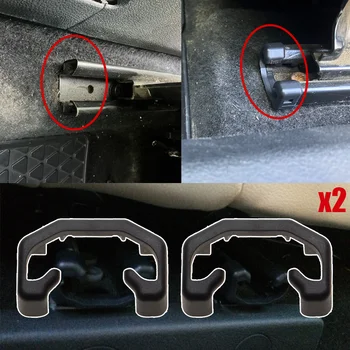 2x Nowy dla Nissan X-Trail T32 2014 - 2021 Qashqai J11 2013 - 2021 Rogue Sport Przedni automatyczny klips przesuwny do siedzenia Pokrywa szyny przesuwnej