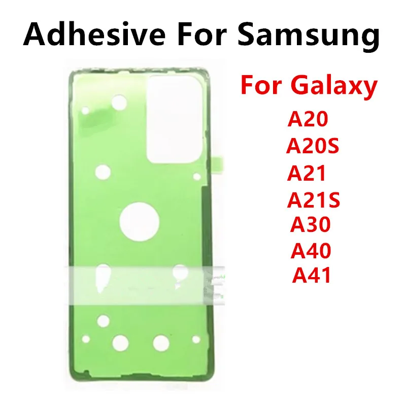 For Samsung Galaxy A20 A20S A21 A21S A30 A40 A41 Battery Back Cover Adhesive Sticker Glue Waterproof Double Tape