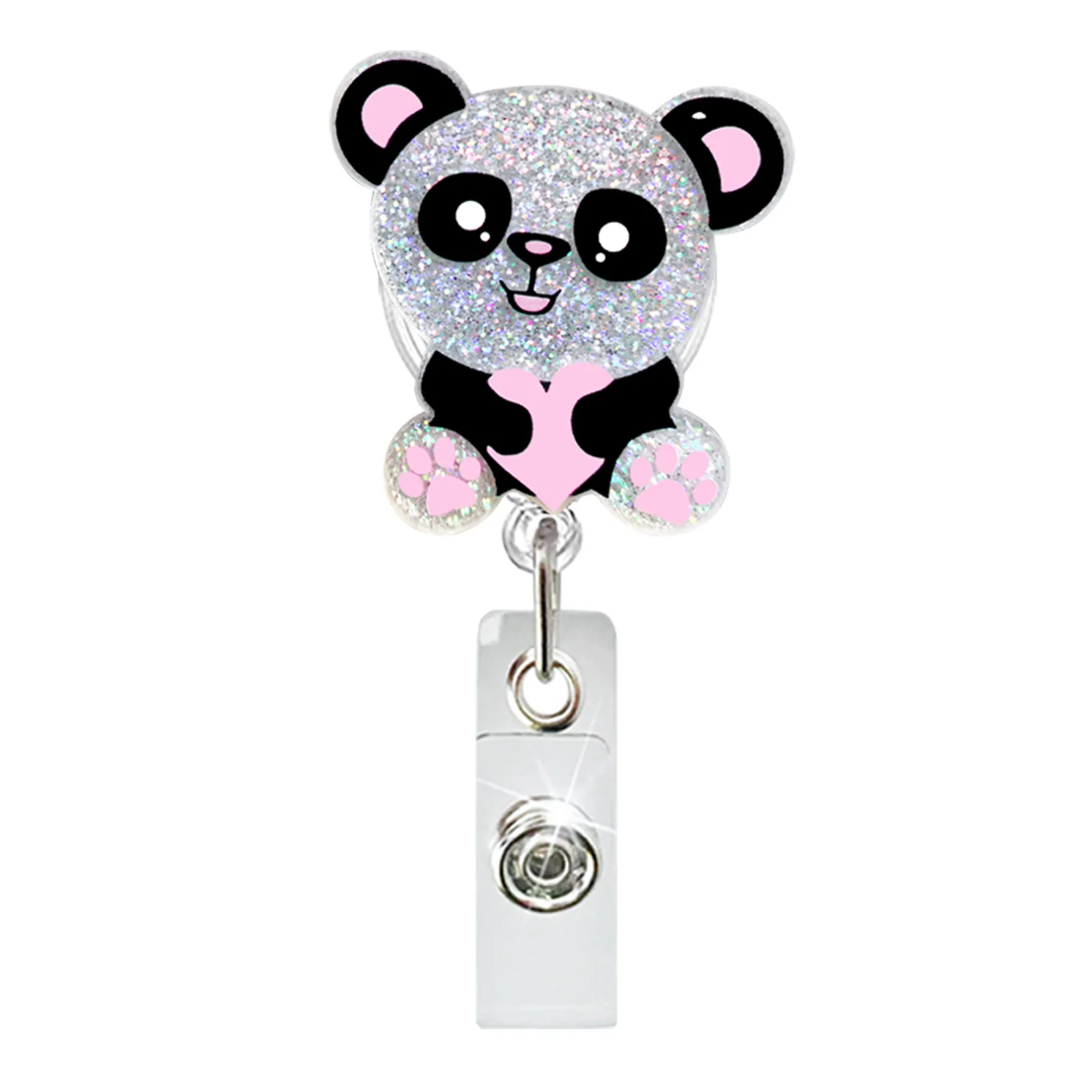 Акриловый держатель-Бейдж для медсестры с вращением на 360 градусов