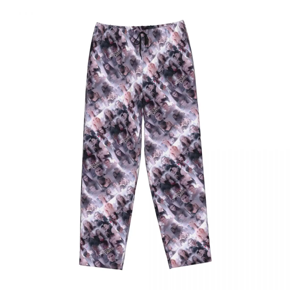 مخصص يوميات مصاص الدماء بيجامة السراويل النسائية صالة النوم تمتد ملابس النوم قيعان مع جيوب