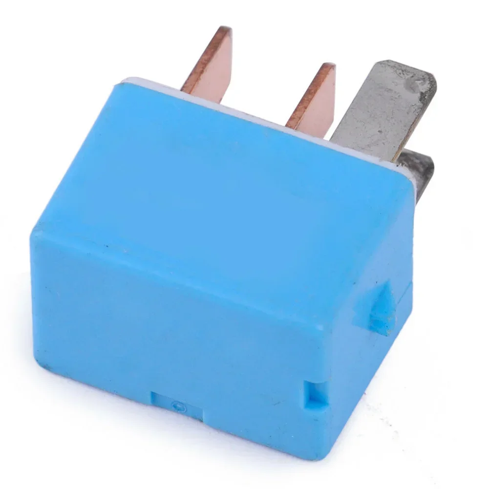 1set Relay Module Unit Metal + Plastic 156700-3220 28300-76008-71 4 Pin Relay Module 90987-02027 ABS Housing Blue & White