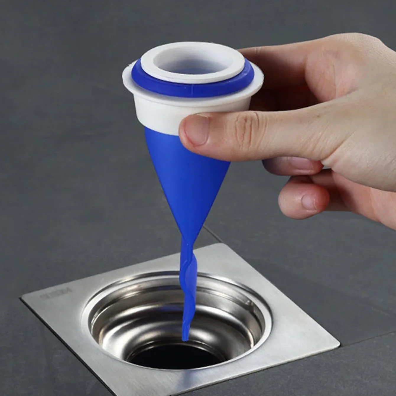 1pc-Silicone Floor Drain Anti Odor Sink Floor Drain Backflow Preventer Trap for Pipes Tubes in Toilet Bathroom Kitchen