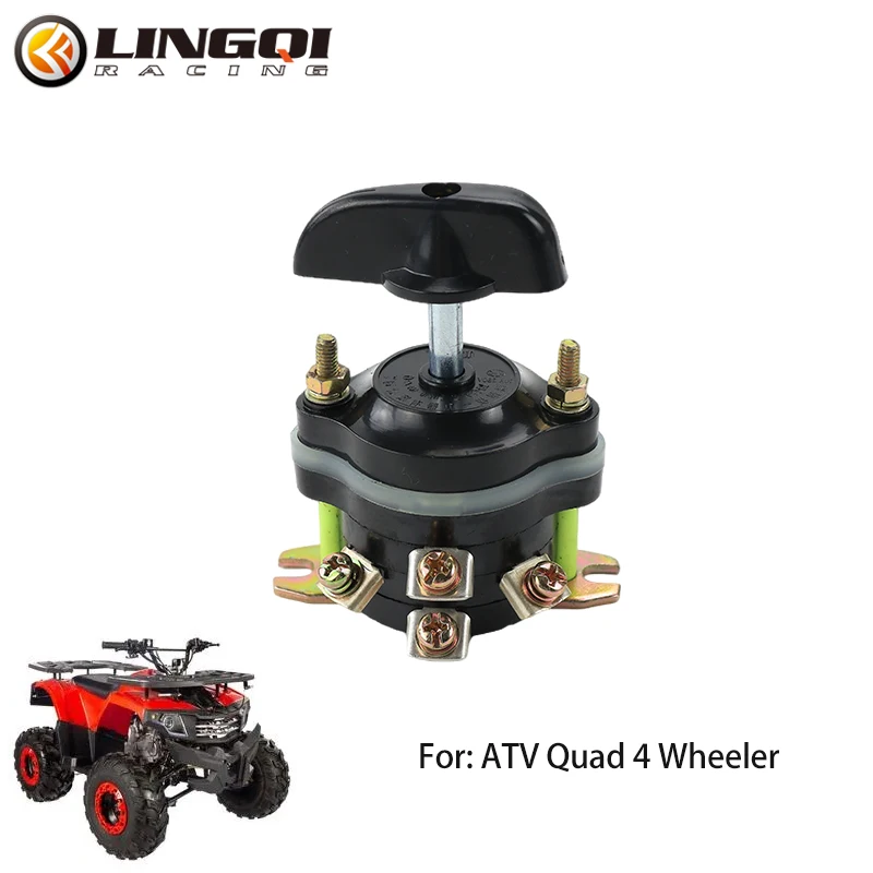 LINGQI RACING Motorcycle Brush Forward Reverse Switch Kob On Off Control Switches For Electric Motor Go Kart ATV Quad 4 Wheeler