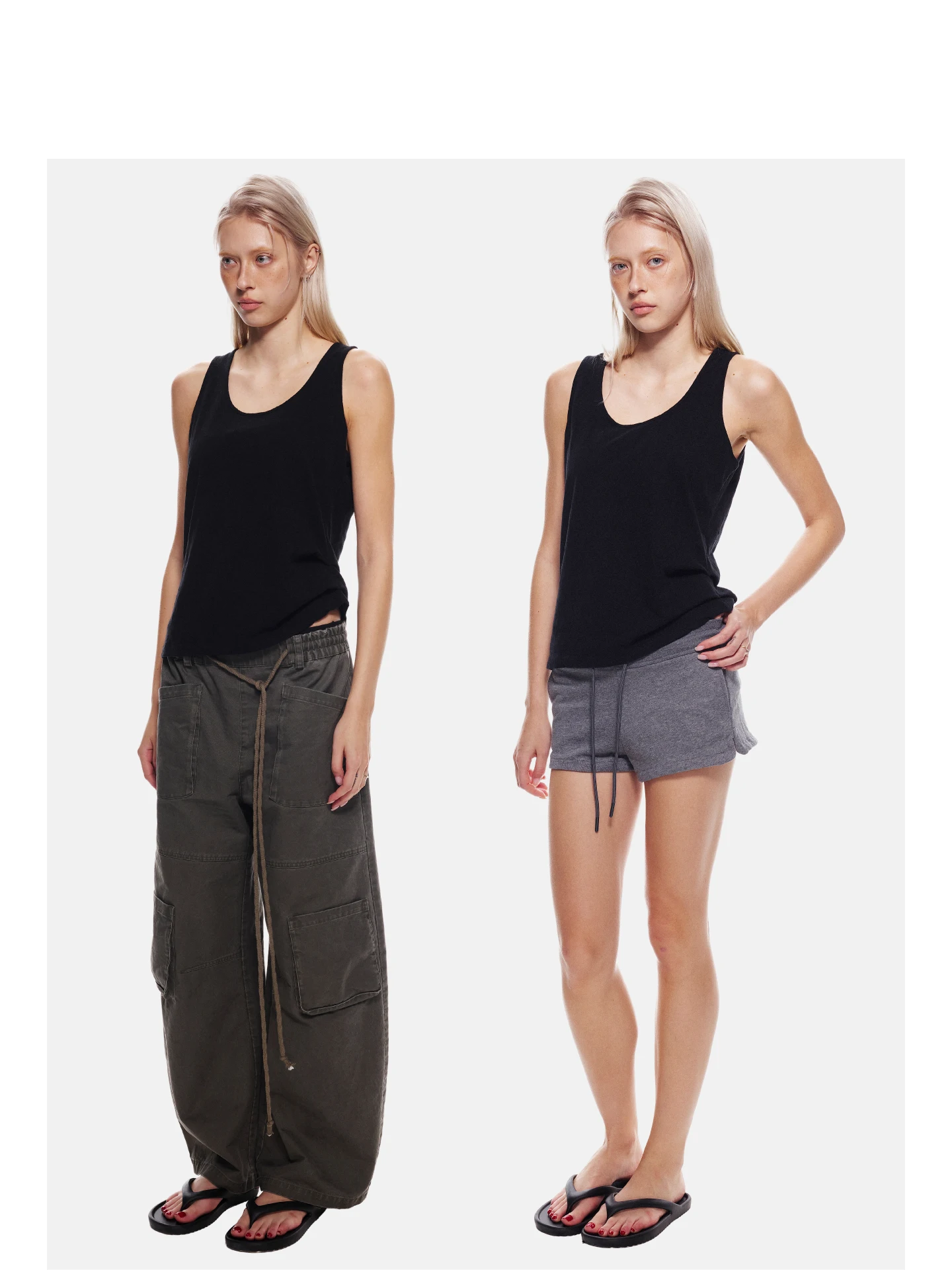 

BGT Black Bamboo Bud Texture Pleated Sports Tank Top Women Summer Outdoor Loose Casual Design Base Shirt Breathable Cotton
