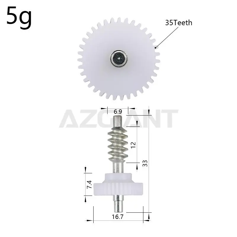 

AZGIANT for 2017-2023 Tesla Model 3 Rearview Mirror Motor Folding Module Inner Gear Set Car Repair Kit Upgrade Direct Sales