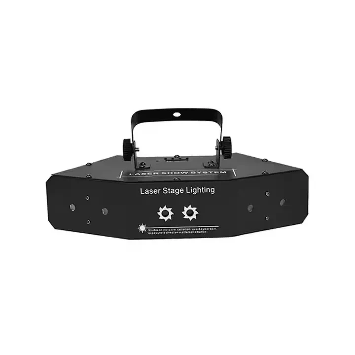 Factory Offer High Quality DMX Stage Light 6-Eye RGB Laser Light for KTV DJ Disco Club Use LED Sound Control