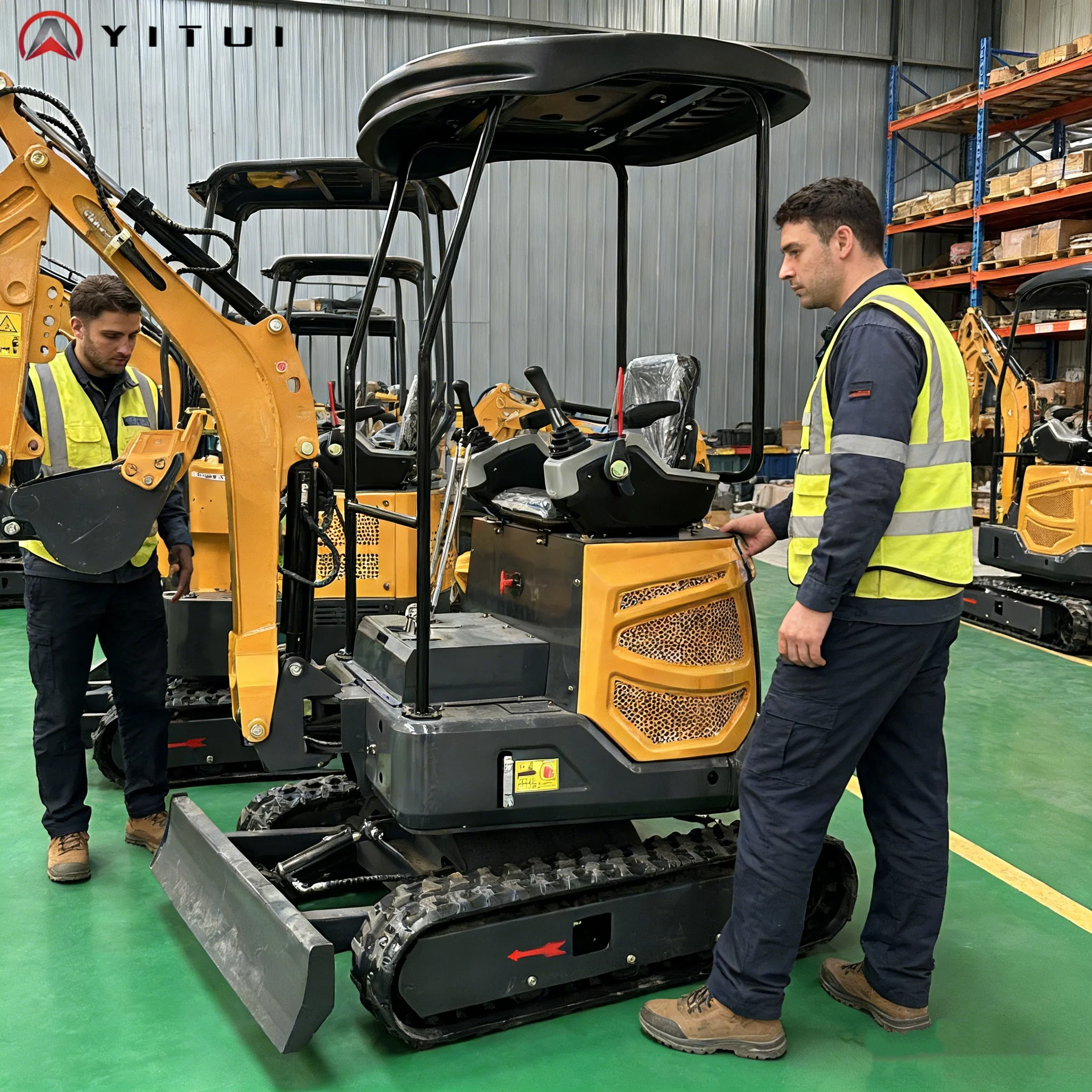 

Customized Hot Sale 2 Ton Mini Excavator High Quality CE Certified Small Digger Lightweight & Portable Earthmoving Kubota Engine