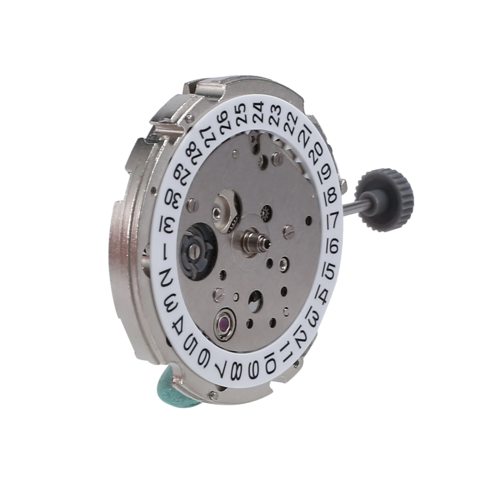 A32HOT-21 Jewels For Miyota 8215 Hack Second Stop Date Window Automatic Mechanical Movement Watch Accessories