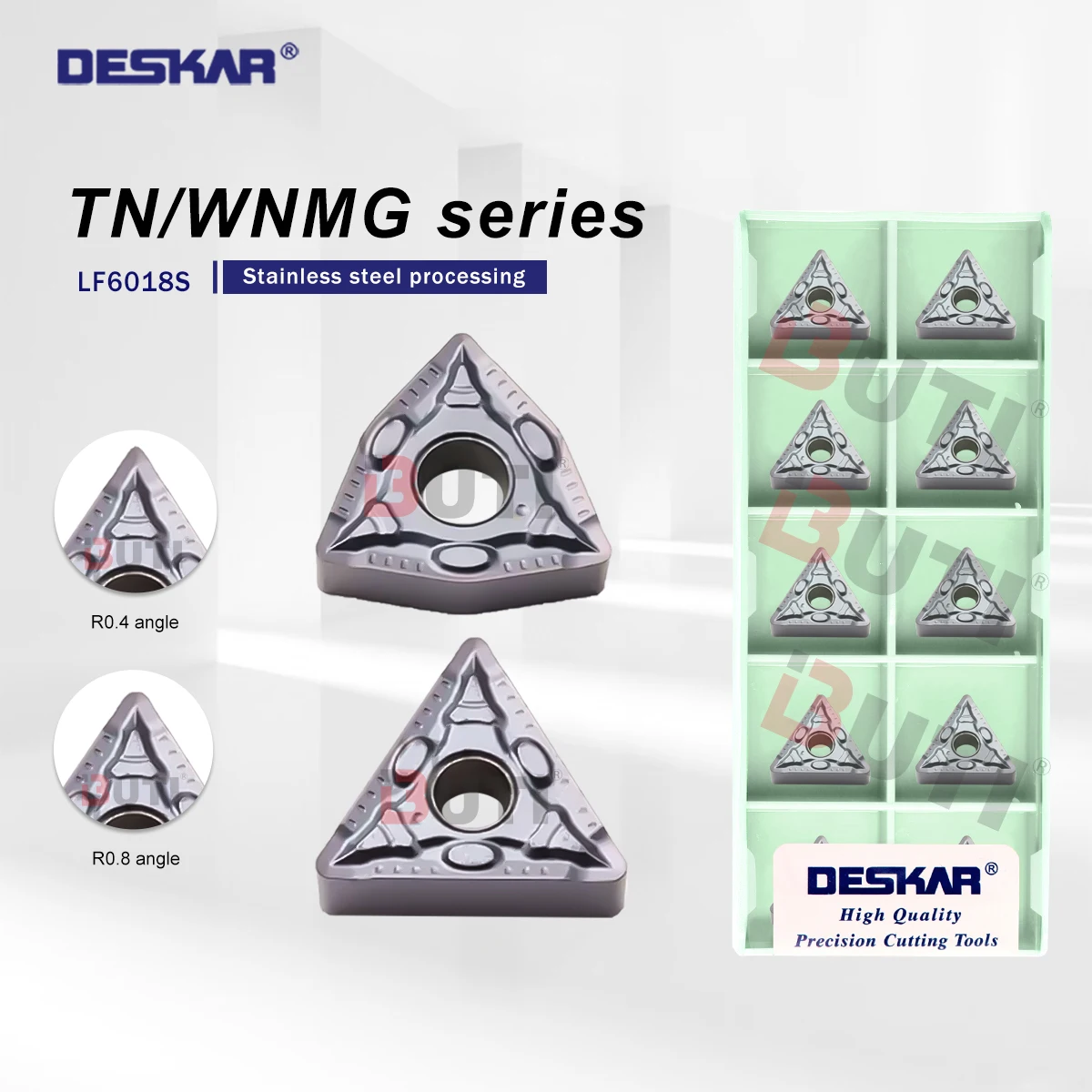 

DESKAR 100% оригинальные режущие Фрезы TNMG160404 TNMG160408 WNMG080404 WNMG080408 CF LF6018S CNC фрезы из сплава