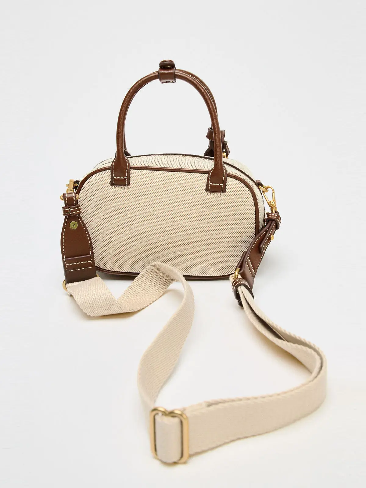 Fashionable  Zipper Handbag New Summer 2025 Women's Crossbody Bag Commuter Shoulder Bag PU Canvas Material  Color