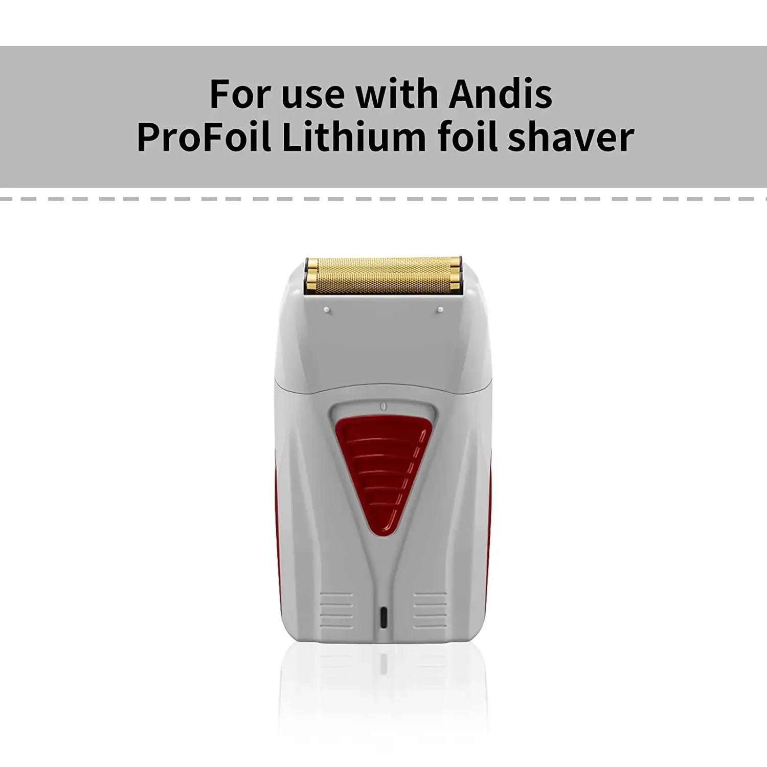 ماكينة حلاقة احترافية بديلة للرقائق والقواطع المتوافقة مع ماكينة الحلاقة الكهربائية Andis 17150(TS-1)/17155/17200 وقواطع التيتانيوم الذهبية