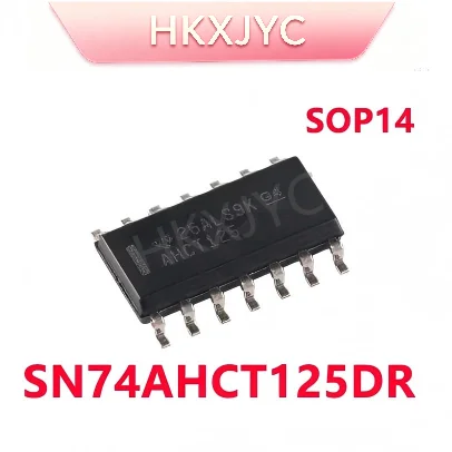 10/PCS New SN74AHCT125DR AHCT125 SOP14 Four-channel bus buffer gate chip In Stock