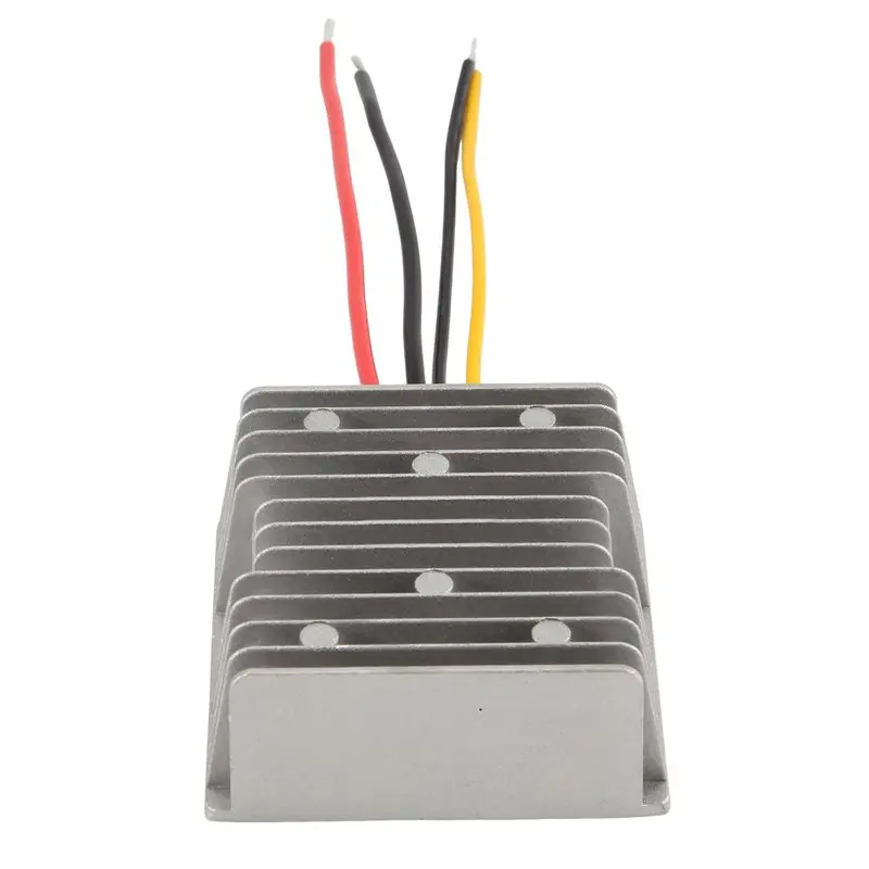 [HOT!A34R】 1 PCS DC 12 / 24V To DC 48V 5A 240W Voltage Converter Regulator DC/DC Boost Transformer Silver Waterproof