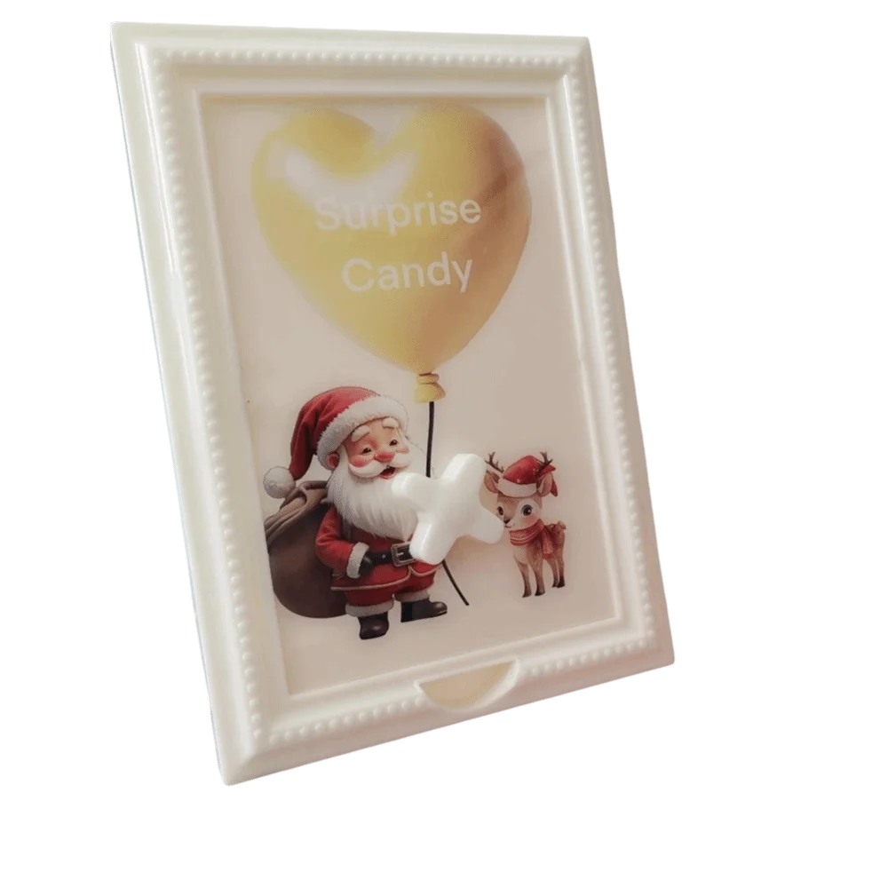 

Vintage Creative Design Candy Box Dispenser Desktop Ornaments Plastic Handy Candy Frame Candy Storage