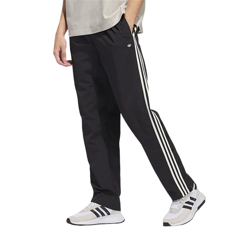 

Adidas ORIGINALS BASKETBALL Men's Black Pants Retro Three stripes on the side Practice XS-XL IM9648