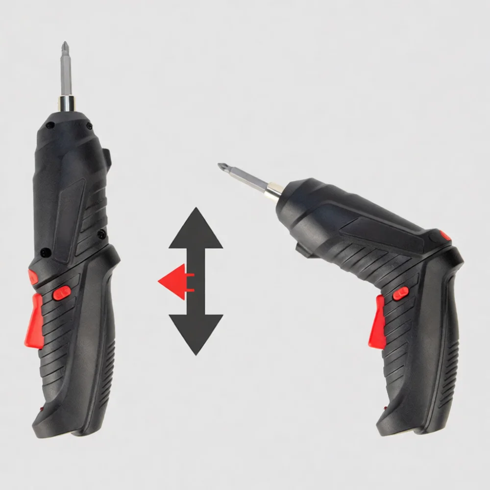 Handheld Electric Screwdriver Cordless Rechargeable Mini Power Driver Tool Compact Lightweight Drill For Household Small Repair