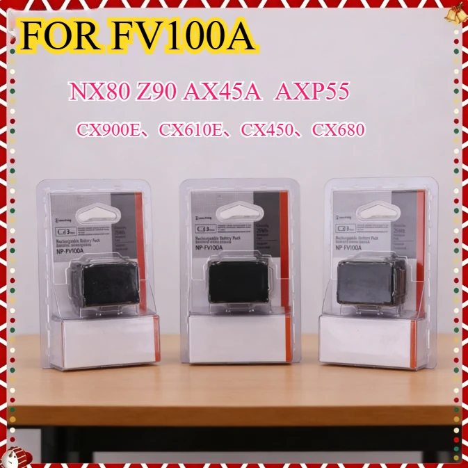 

Оригинальный литиевый аккумулятор NP-FV100A для камер, совместимый с моделями NX80, Z90, AX45A и другими цифровыми камерами.