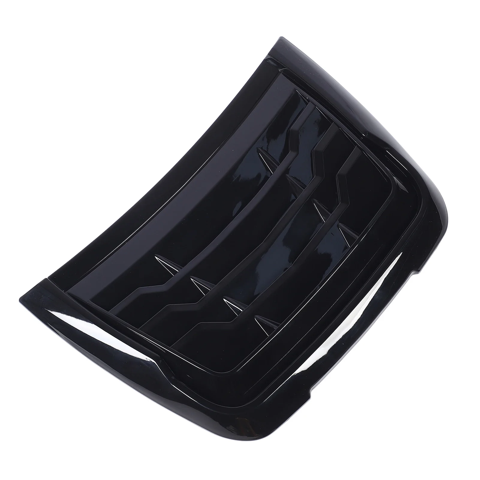 مركبة بونيه مدخل هواء تنفيس مغرفة غطاء ABS لامع غطاء أسود مدخل هواء غطاء الكسوة لفورد رينجر XLT XLS XL 2015-2022