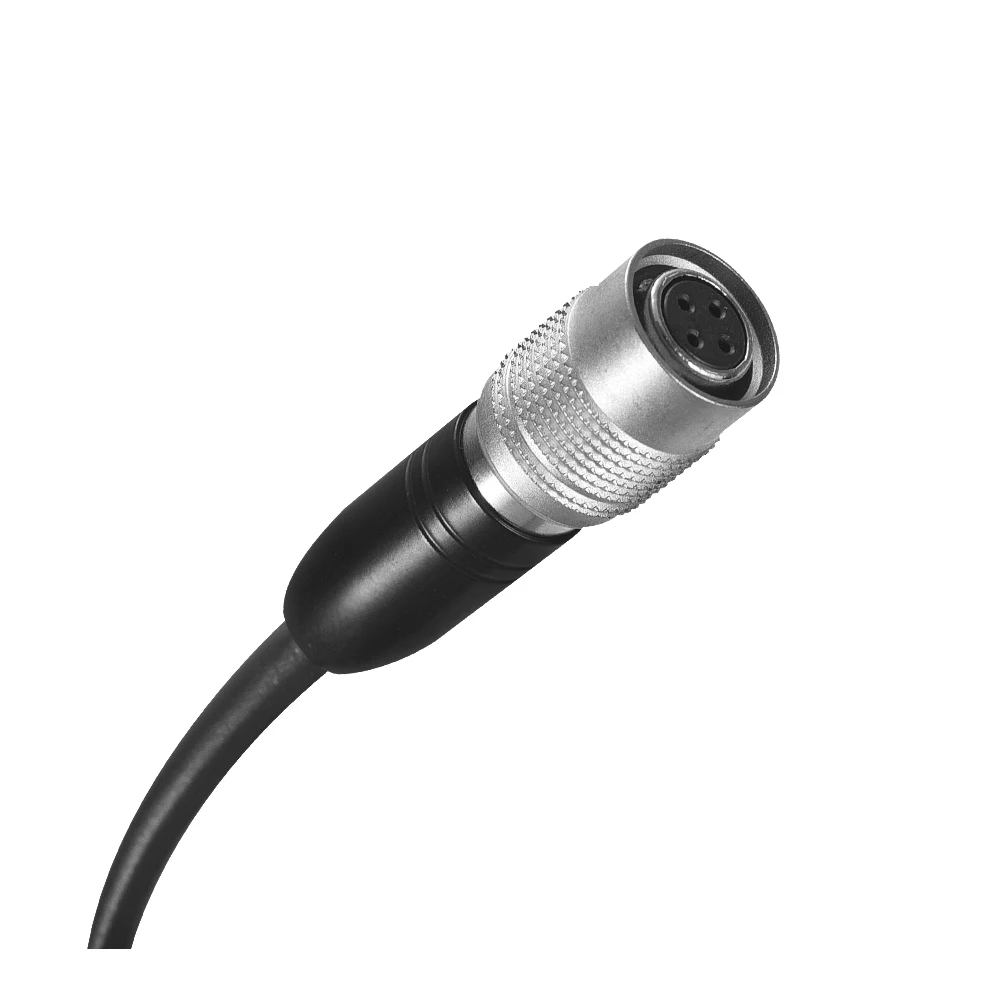 ميكروفون سماعة رأس أسود أحادي الاتجاه من iiimymic، ميكروفون صغير 4Pin للغناء على الرأس لنظام الصوت تكنيكا اللاسلكي