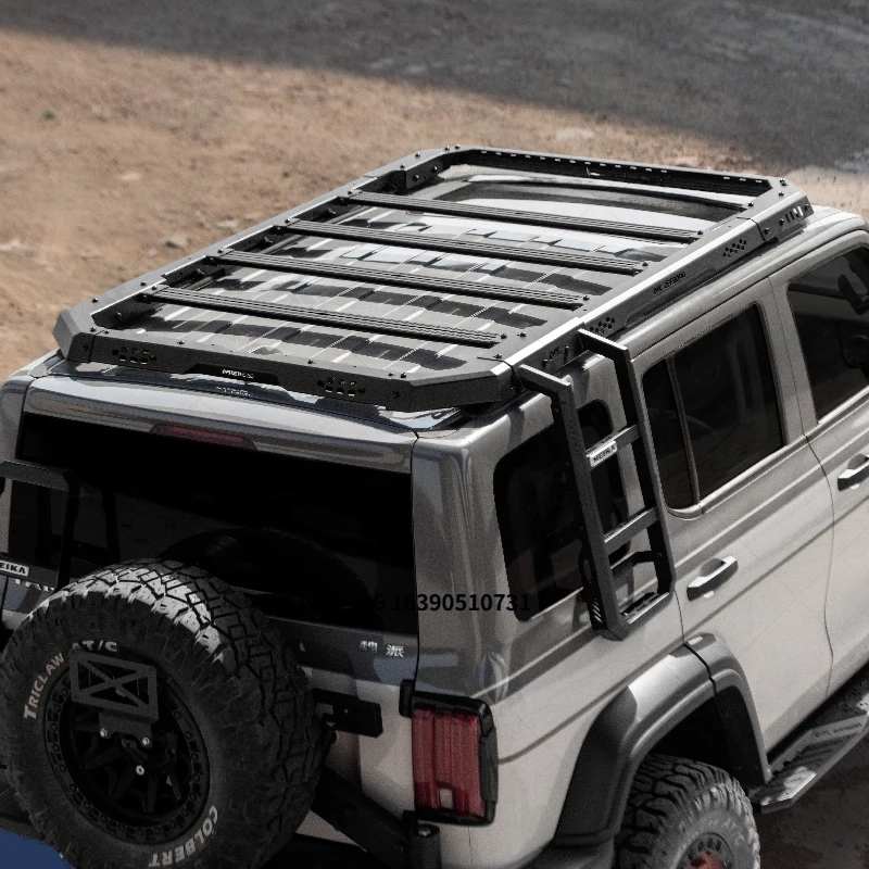 

New Design Aluminum Explorer Roof Racks Luggage Cargo Carrier Platform Rack for GWM Tank 300 Car Accessories