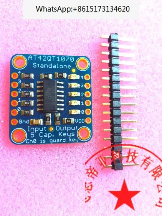

3 pieces Spot stock 1362 Board 5-PAD CAP TOUCH touch module Adafruit AT42QT1070