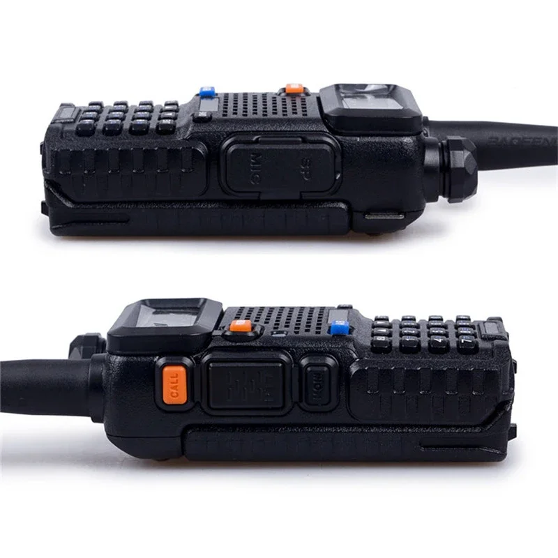 BAOFENG วิทยุติดรถยนต์ UV-5R 5W, วิทยุสื่อสาร5R รังสียูวี8W พร้อมหูฟังแบตเตอรี่1800mAh