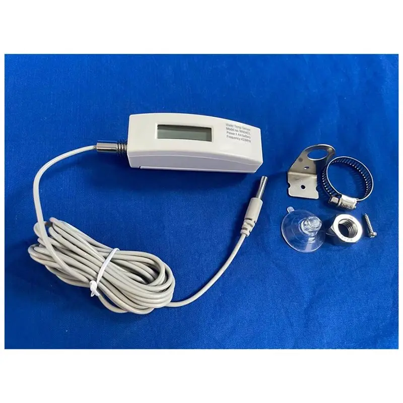 ABLU-Cable-Wired 433Mhz Wireless Water Temperature Sensor For GW1000 HP2500 Meteorological Instruments