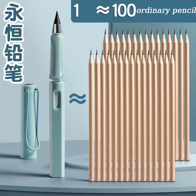 Infinity Pencil Set Replaceable Penciltips Eraser Not Easy To Break Easy To Erase Stationery School Supplies Drawing Pencil Set