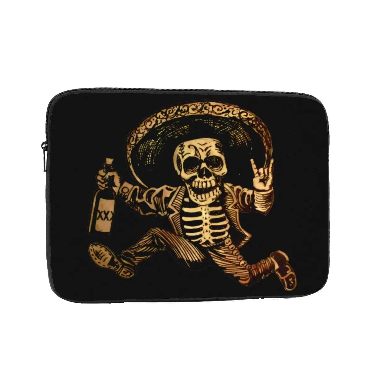 Laptop Notebook Bag Case Day Of The Dead Posada Computer Sleeve Case Mexican Folk Art Sugar Skull Case Bag for Macbook Air Pro