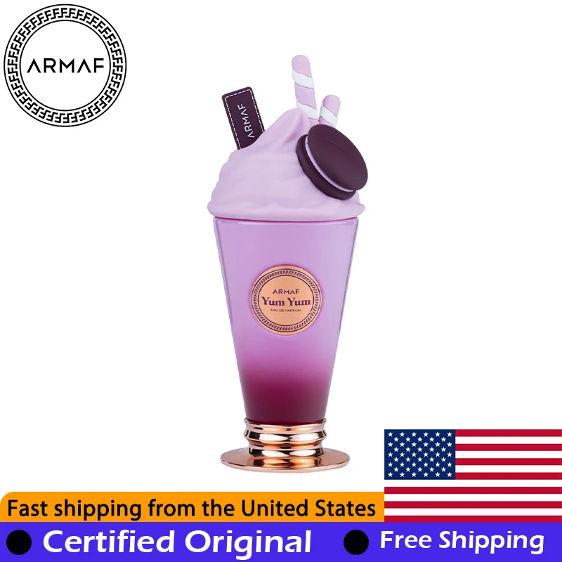 

Armaf Yum Yum Eau de Parfum Spray for Woman 100 ML 3.4 Oz Original Arab Perfumes Lasting Floral Fruity Pheromone Perfume Cologne