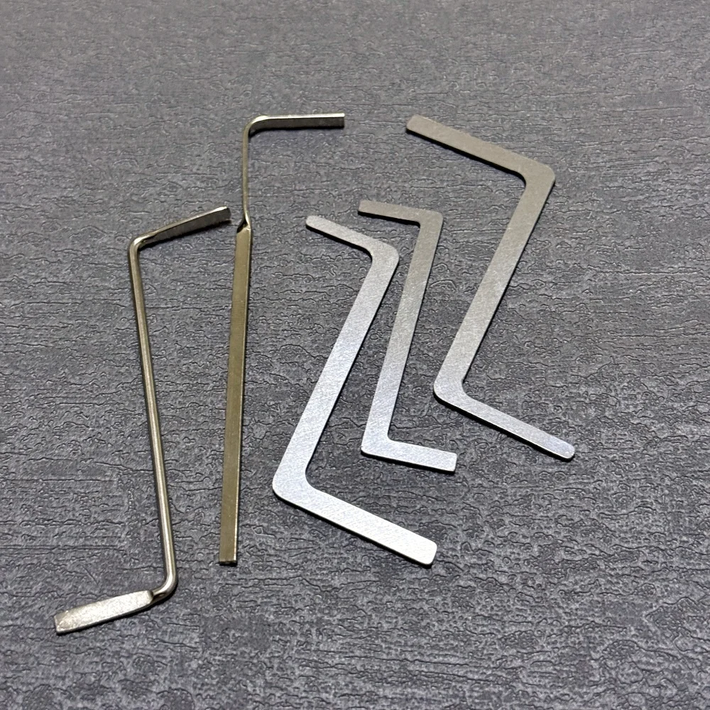 Practical Locksmith Tool kit Replacement turning Tool / double head Tension Wrench tool