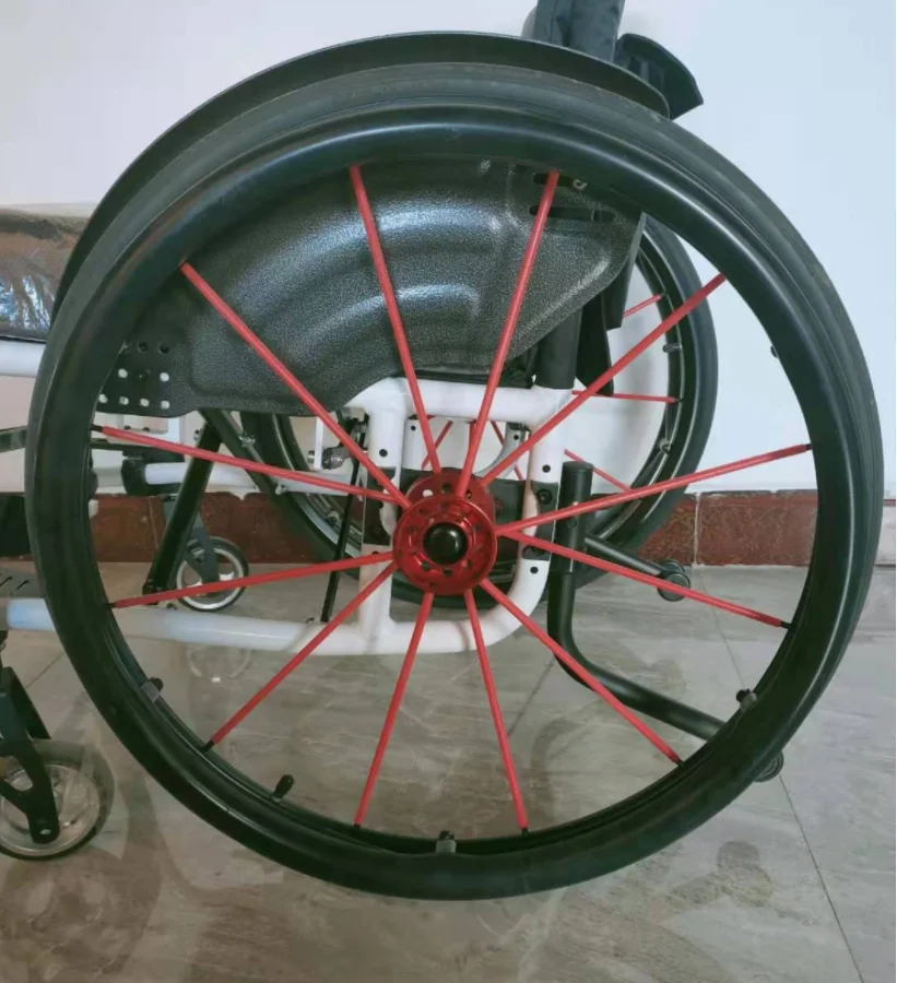 [pair]-sports-wheelchair-manual-wheelchair-protective-cover-silicone-cover-full-cover-24’