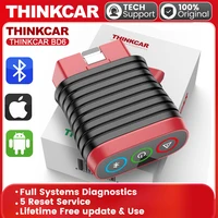 Actualización gratuita de por vida THINKCAR BD6 obd2 Scanner Bluetooth, herramienta de diagnóstico de todos los sistemas 5 reinicio para 120 marcas de automóviles iOS y Android