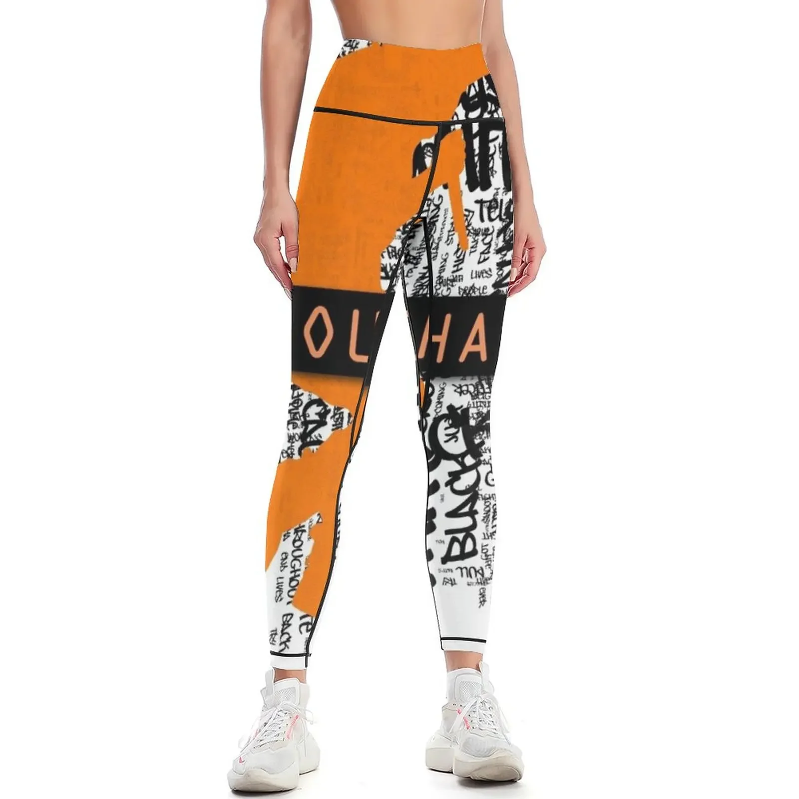 

Untouchable, T-Shirt, Eminem Revival Album, Word Cloud, Leggings workout shorts Women's fitness Womens Leggings