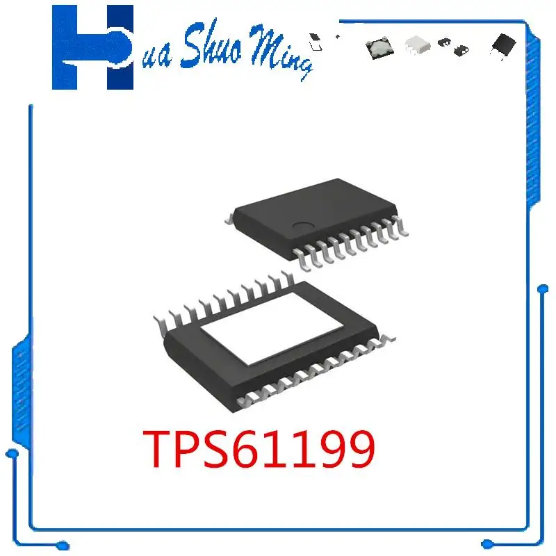 10Pcs/Lot TPS61199PWPR TPS61199 HTSSOP20  TS5A3159ADBVR SOT23-6