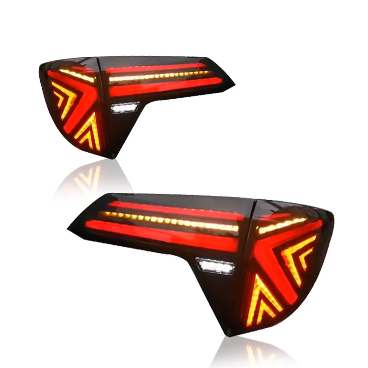 

DK Motion Car 14-19 For HRV HR-V Vezel Tail Lights With Sequential Turn Signal Start Animation Brake Parking Lighthouse