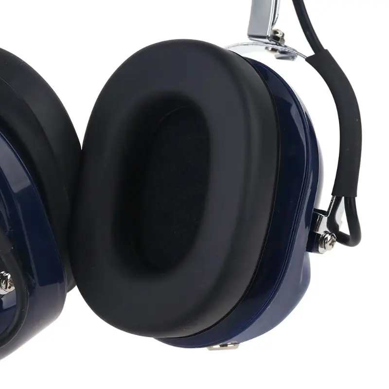 Air RA200 Aviation Headset With Dual Plugs Stereo Mono MP3 Music Input Noise Reduction Cloth Ear Covers