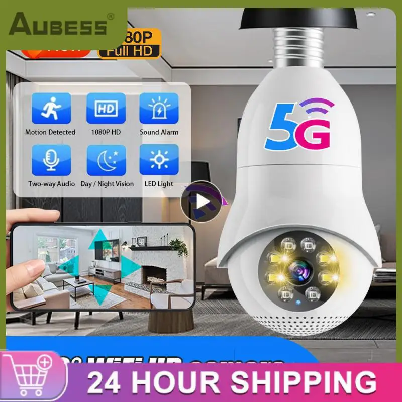 Cctv Camera Home Security 360 Degree Infrared Night Motion Detection 1080p Smart Home Security With Microphone