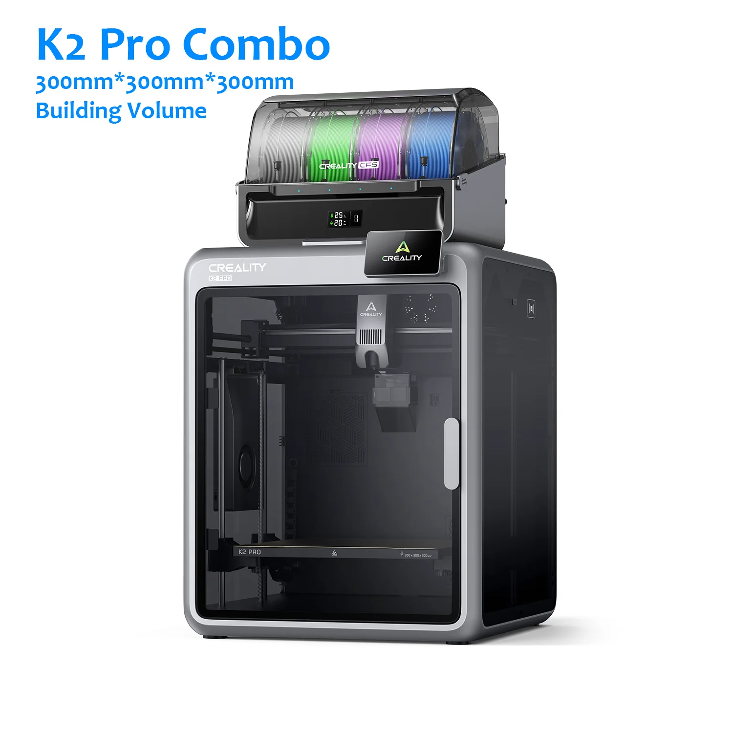 Creality K2 Pro Combo， K2 Series 600mm/s Fast Printing CFS Multi-color 3D Printer，K2 Plus Combo，K2 Combo 3D Printer,3D K1 MAX