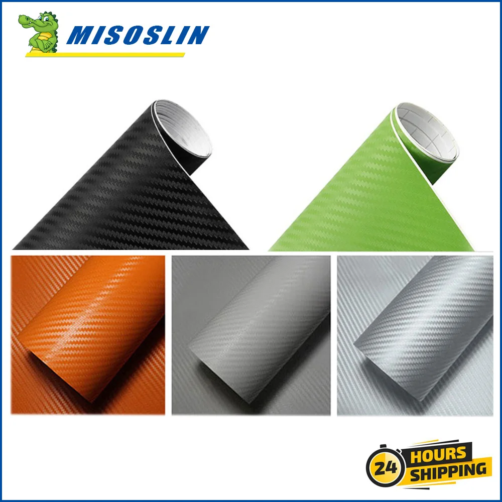 For Xiaomi/Mijia Pro M365 Electric Scooter 30cmx127cm 3D Carbon Fiber Stickers Decoration Decal Cover Sticker Replace Accessory