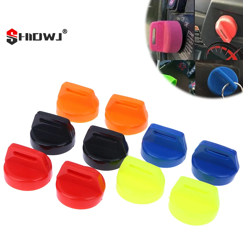 2Pcs ATV Igntion Key Switch Cover Keyswitch Rubber Covers for Polaris Sportsman Scrambler Trail for Can-Am Outlander MAX