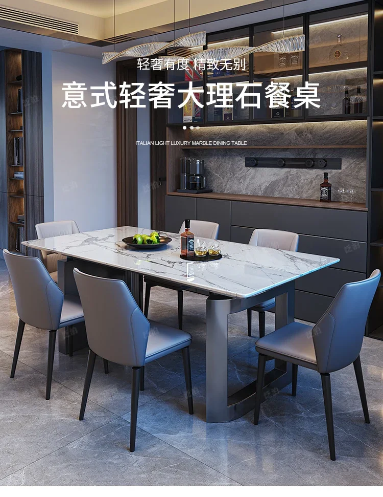 Small Rectangle Marble Dining Table: The Perfect Solution for Compact Living Spaces