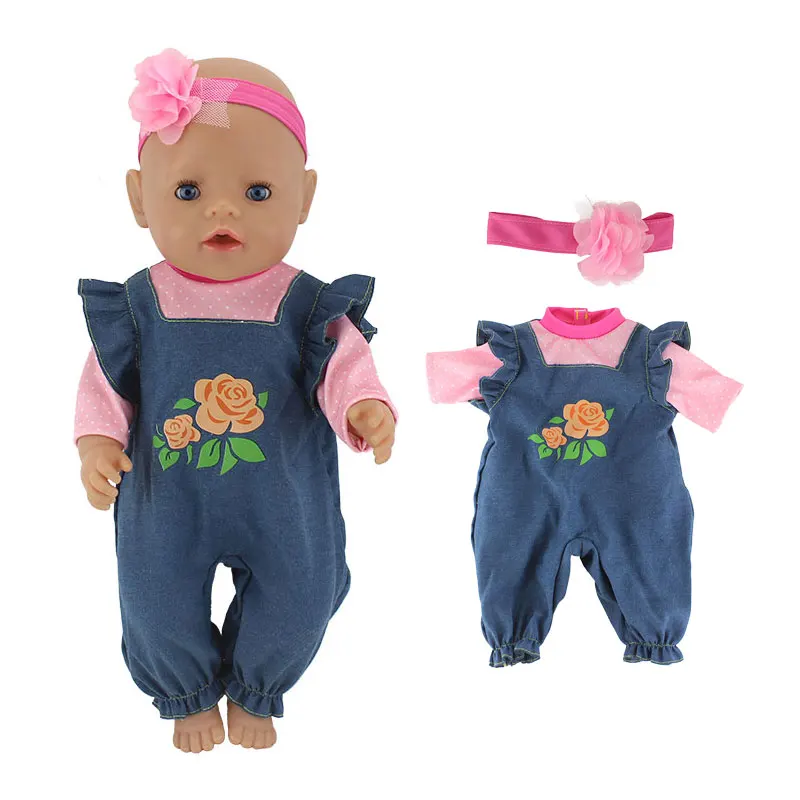 Vestido de moda para muñeca bebé Reborn, ropa de muñeca recién nacida, 43cm, 17 pulgadas, nuevo