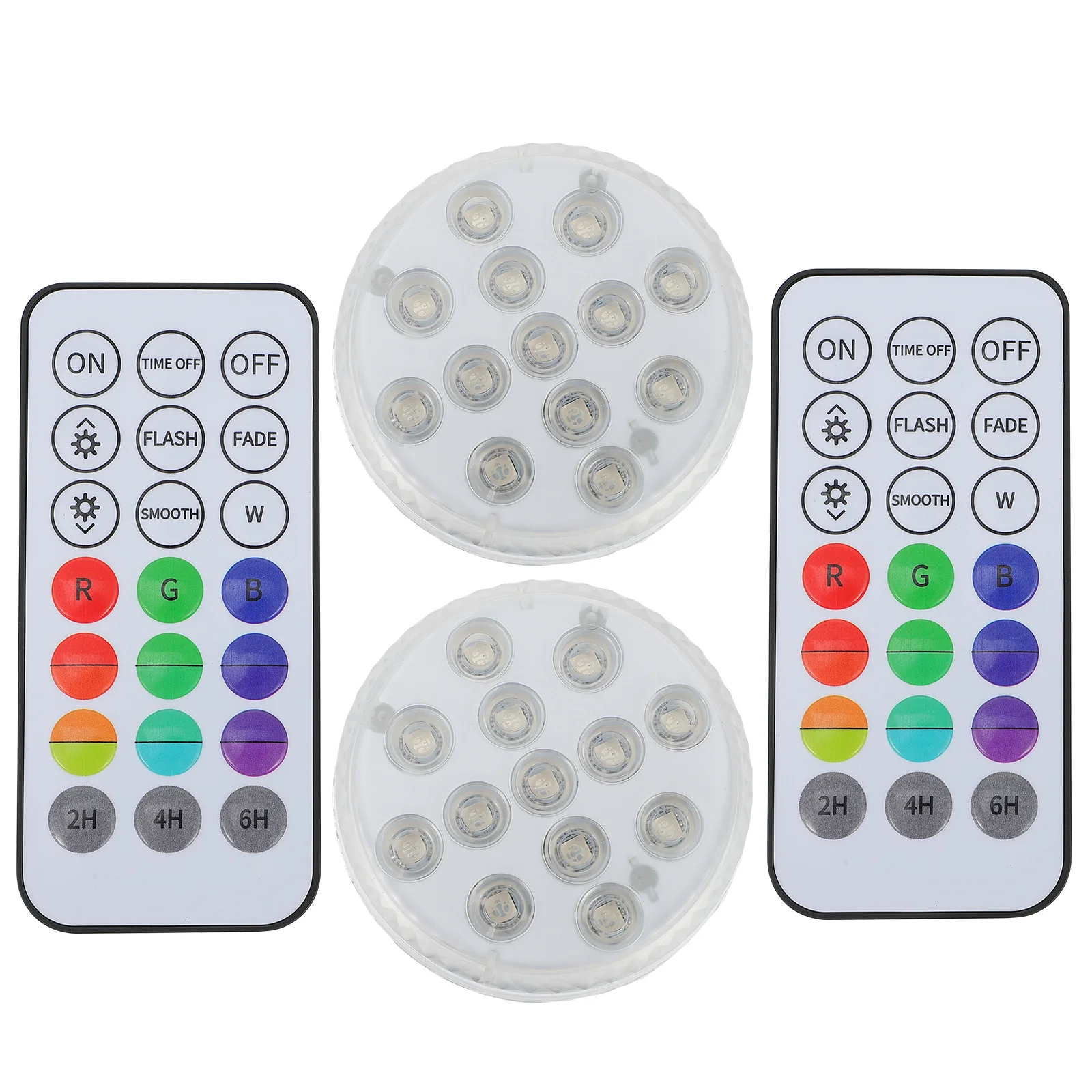 

2Sets Submersible Light Adornment Creative Swimming Pool Lamp with Long Life for Events Decoration Swimming Pool Lamp