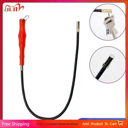 Strong Magnetic Pick Up Tool Flexible Magnet Spring Grip Grabber Hand Tools for Picking Up Nut Bolt Adjustable Pickup Rod Stick
